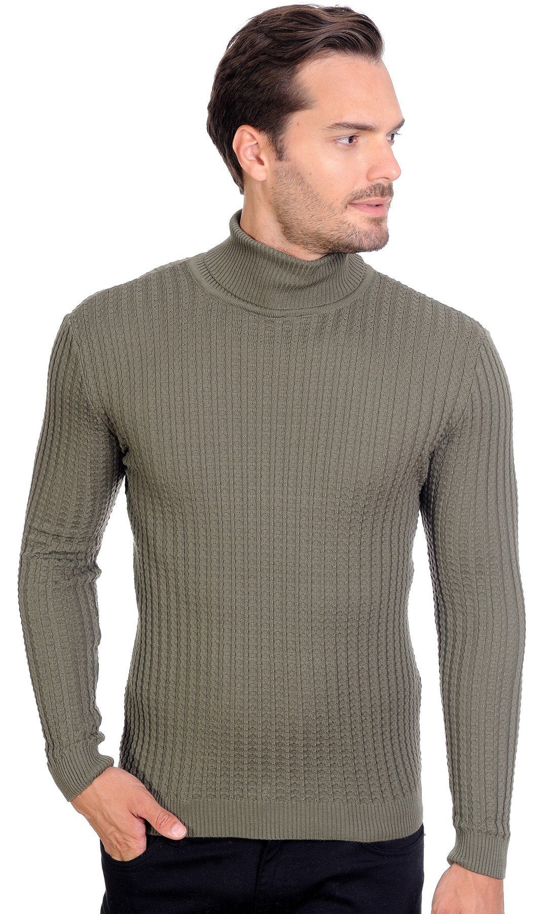 Olive Turtleneck – KCTMenswear