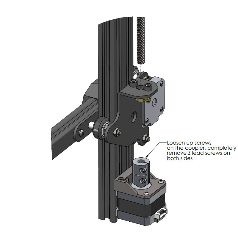 MGN12 Linear Rail Precision Motion Kit for Ender 3 S1 / Pro / Plus (Z