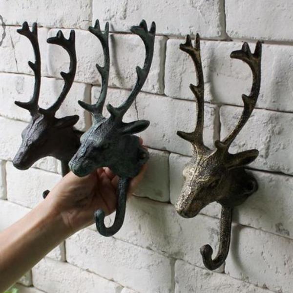 rustic cast iron coat hooks