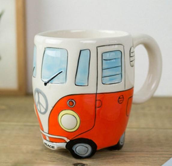 vw bus mug