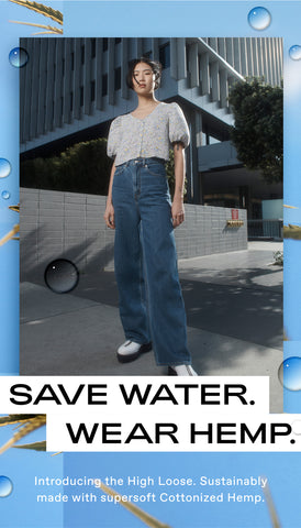 WEE HEMP BLOG - THE CULTURE - Levi's New Hemp Clothing Line, Cottonised Hemp, Save Water, Wear Hemp