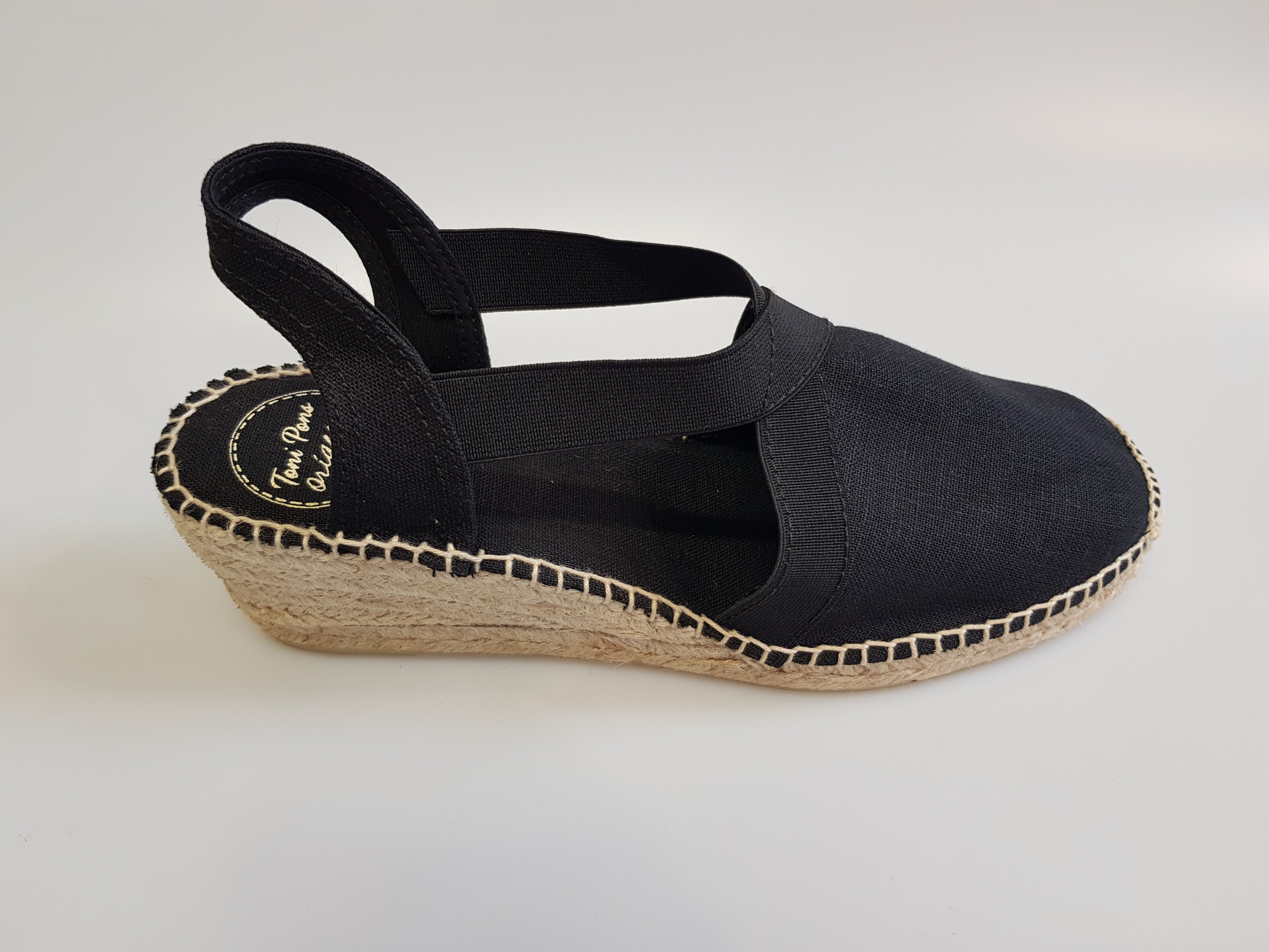 toni pons black espadrilles