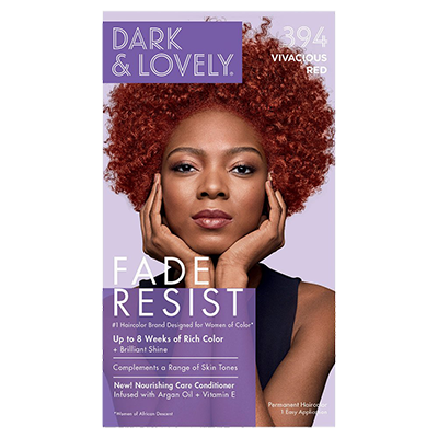 Dark And Lovely Color 394 Vivacious Red Black Hair Care Uk