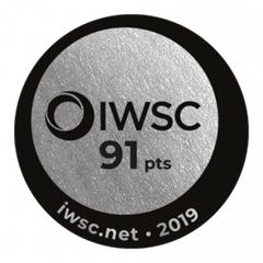 IWSC Award 2019 Silver 91 Points