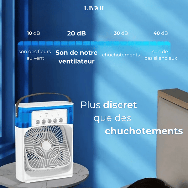 silencieux du ventilateur brumisateur d'air silencieux