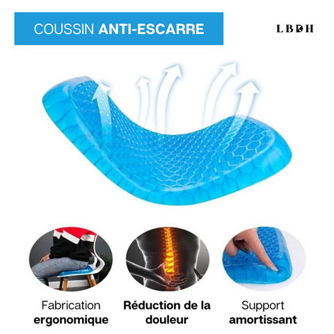 Coussin anti-escarres, Coussin médical pour fessier et matériel médical anti  escarre