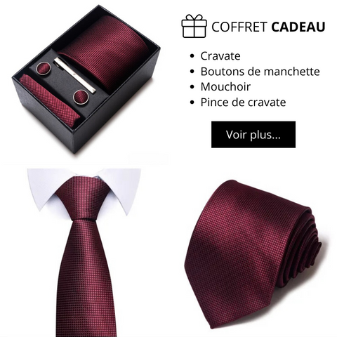 coffret cadeau cravate