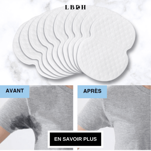 patchs anti transpirants aisselle lbdh la boutique des hommes