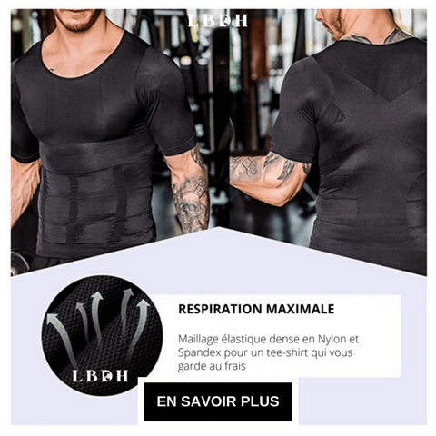 tee-shirt de compression lbdh la boutique des hommes