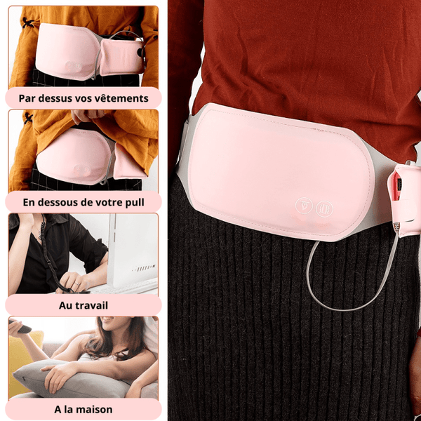 comment porter la ceinture chauffante électrique