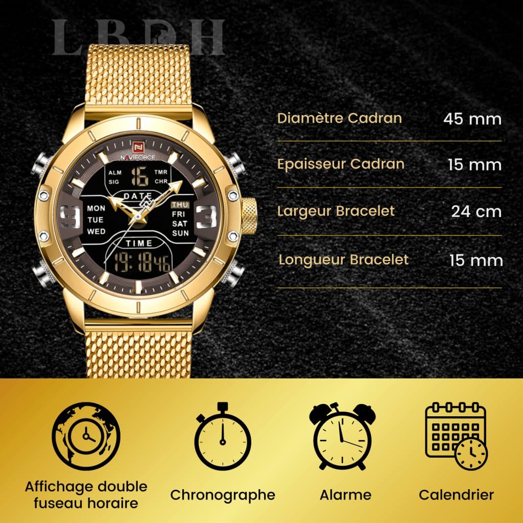 MONTRE COMMANDANT NAVI