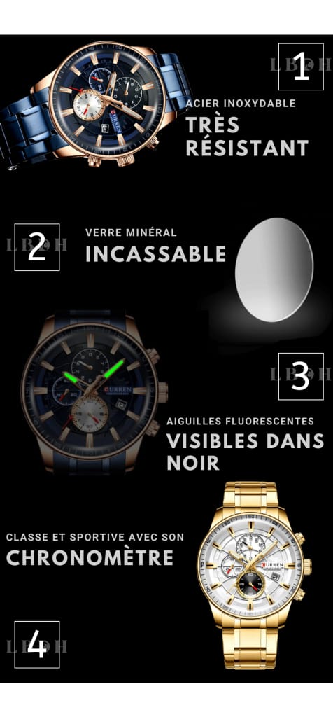 Avantages de la montre Oyster Titanium