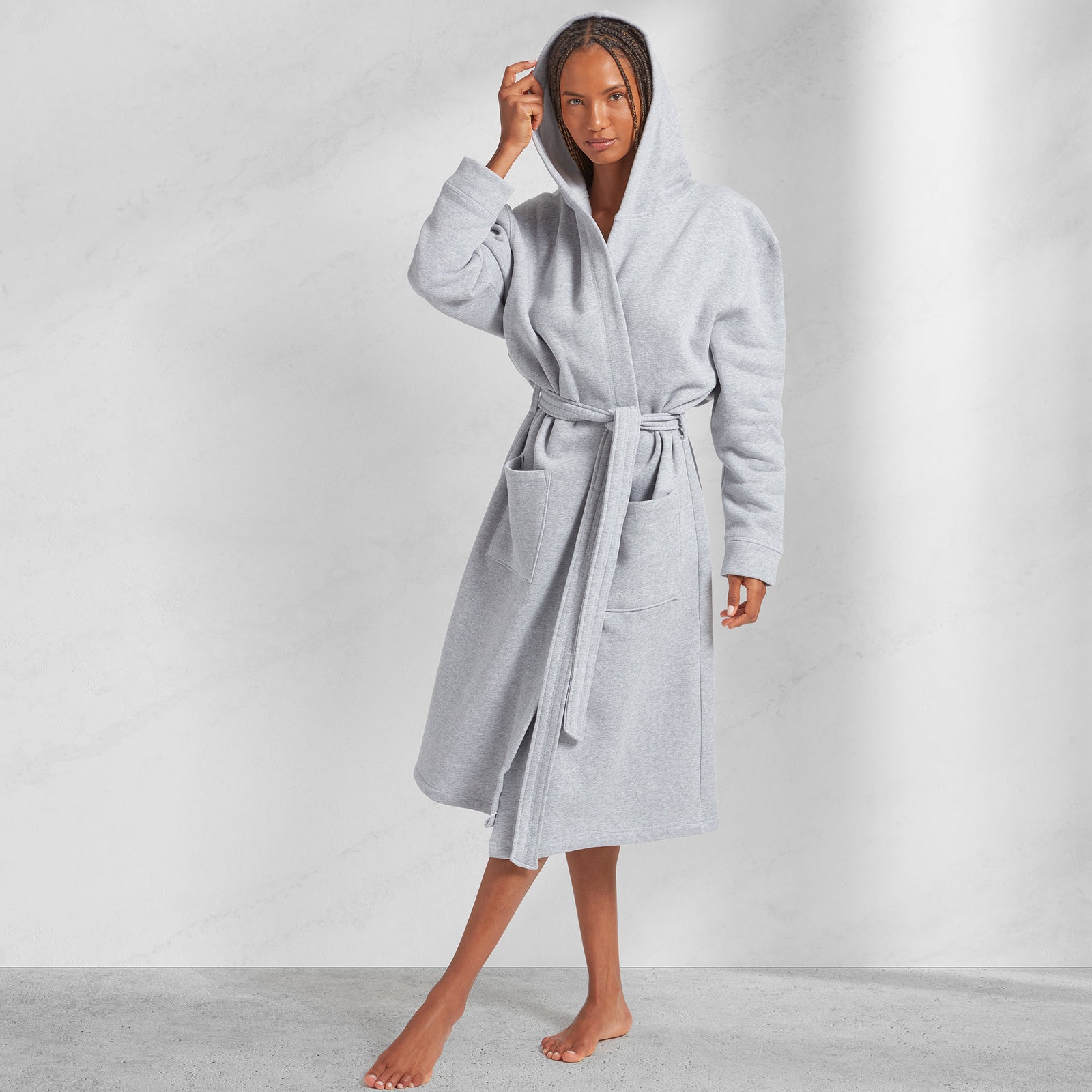 Jersey Knit Hooded Robes Kassatex