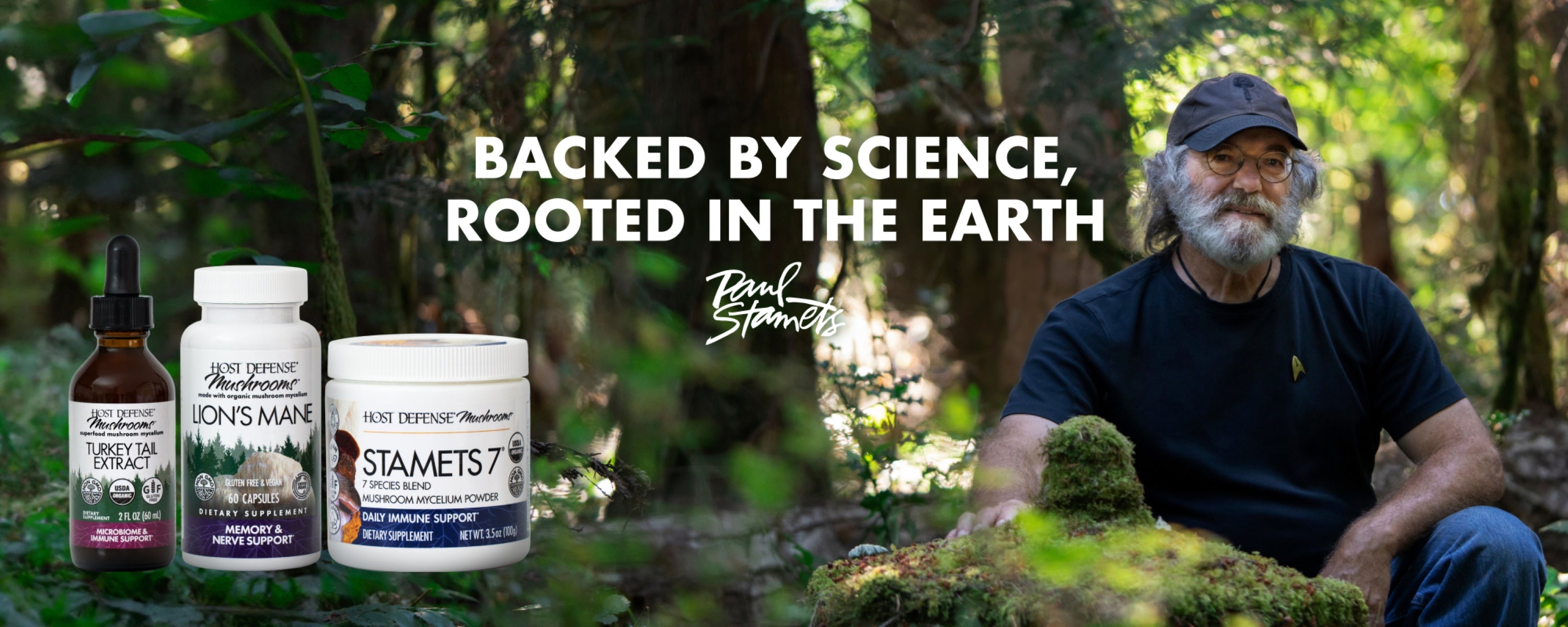 backed by science, rooted in the earth