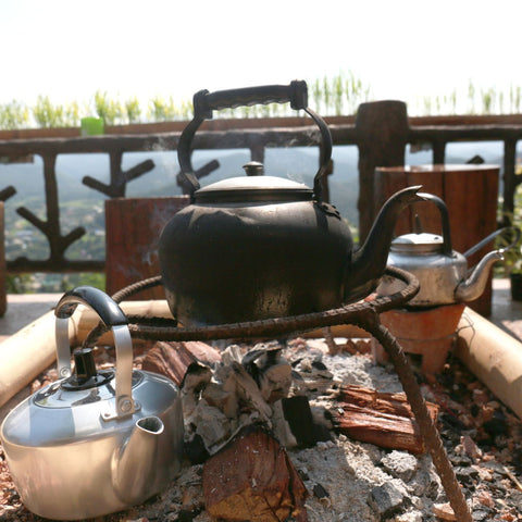 water kettle for camping and making coffee