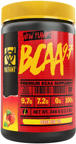 Mutant BCAA 9.7, Peach Iced Tea - 348g
