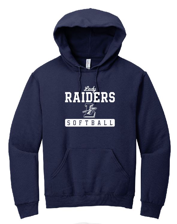 2024 Lady Raider Softball Basic Hooded Sweatshirt