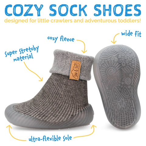 Stay Cozy and Warm with Jan & Jul's Cozy Sock Shoes