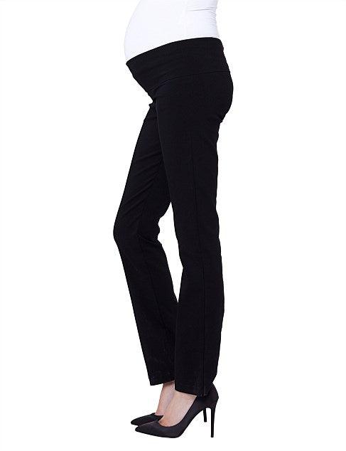 Ripe Maternity Alexa Classic Pant in Black – Versatile and Stylish
