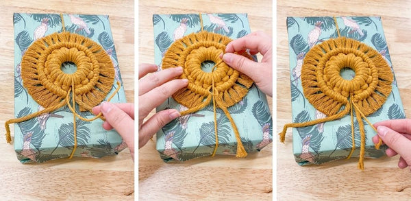 Let's Make Macramé Gift Toppers - Wrappily