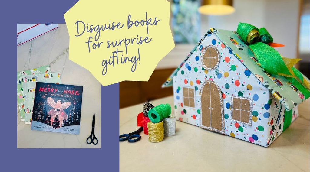 How to disguise books for gift wrapping