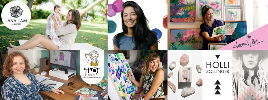 Wrapping Paper Designers - Support Artists from around the World