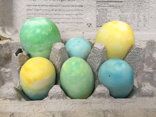 DIY Plaster Easter Eggs - Vegan, reusable, eco, green craft - step 7