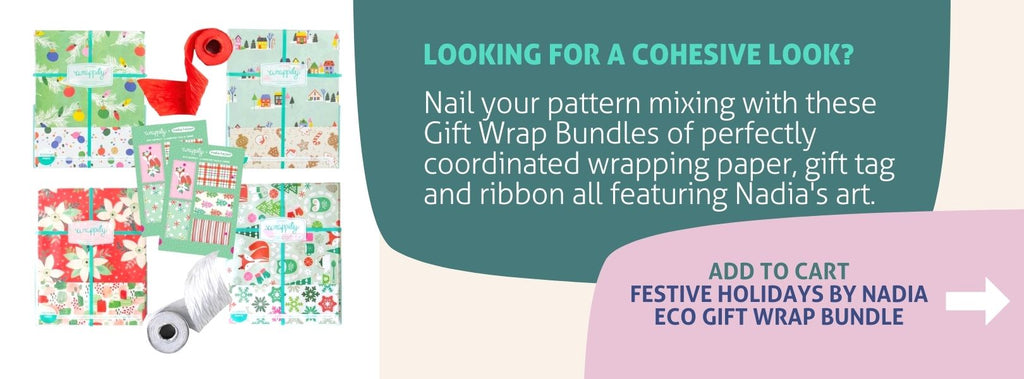 ADD TO CART: Festive Holidays by Nadia Eco Gift Wrap Bundle