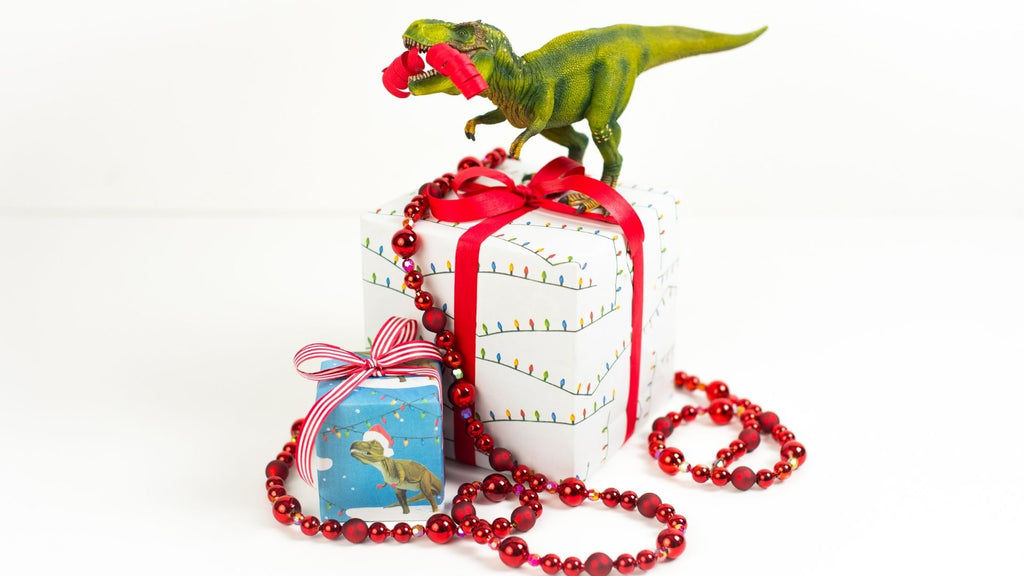 Dinosaur toys - Kids Gift wrapping Ideas