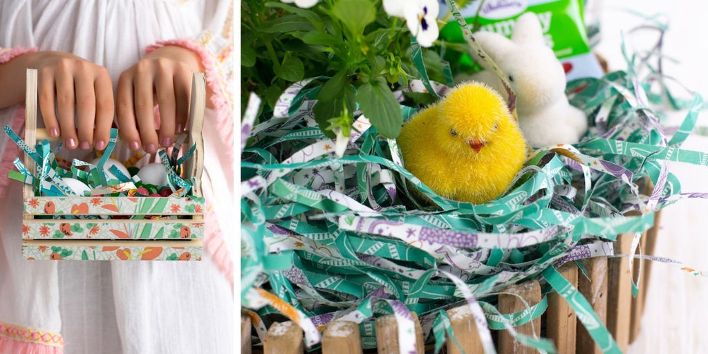 Eco-Shred Basket Filler / Plastic-Free Easter Grass Alternative
