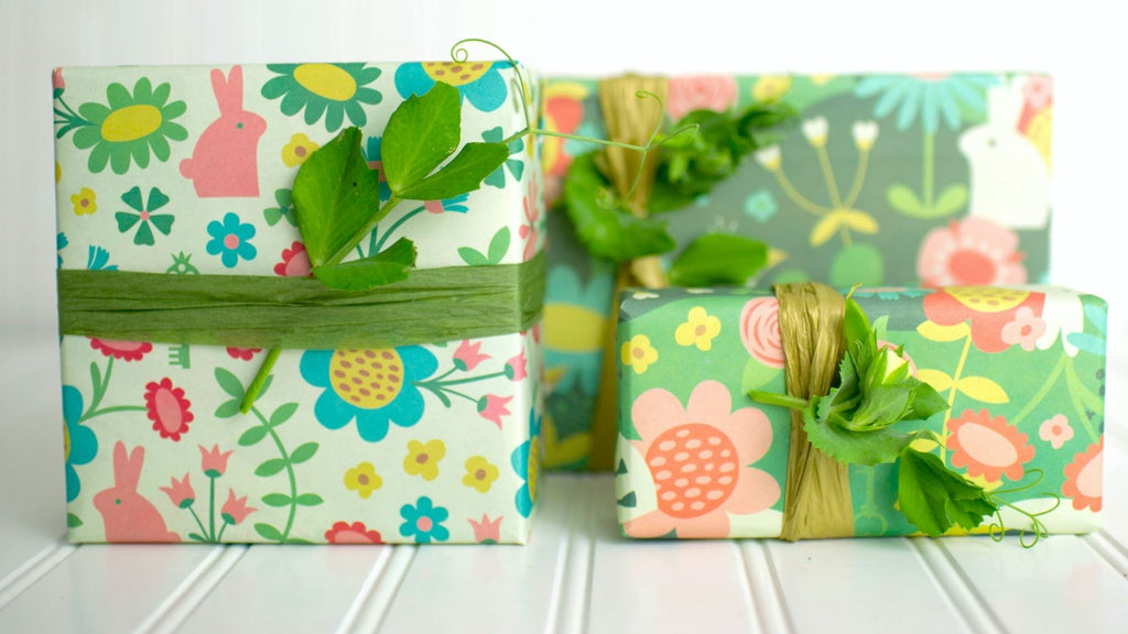 Garden Gift Wrapping Ideas for Kids