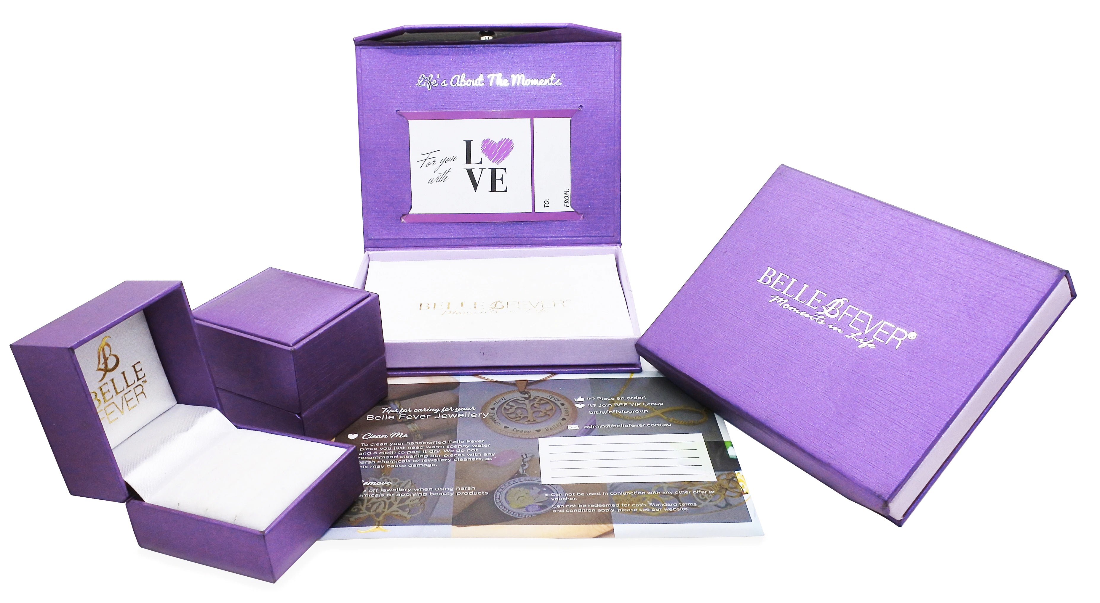 belle fever packaging