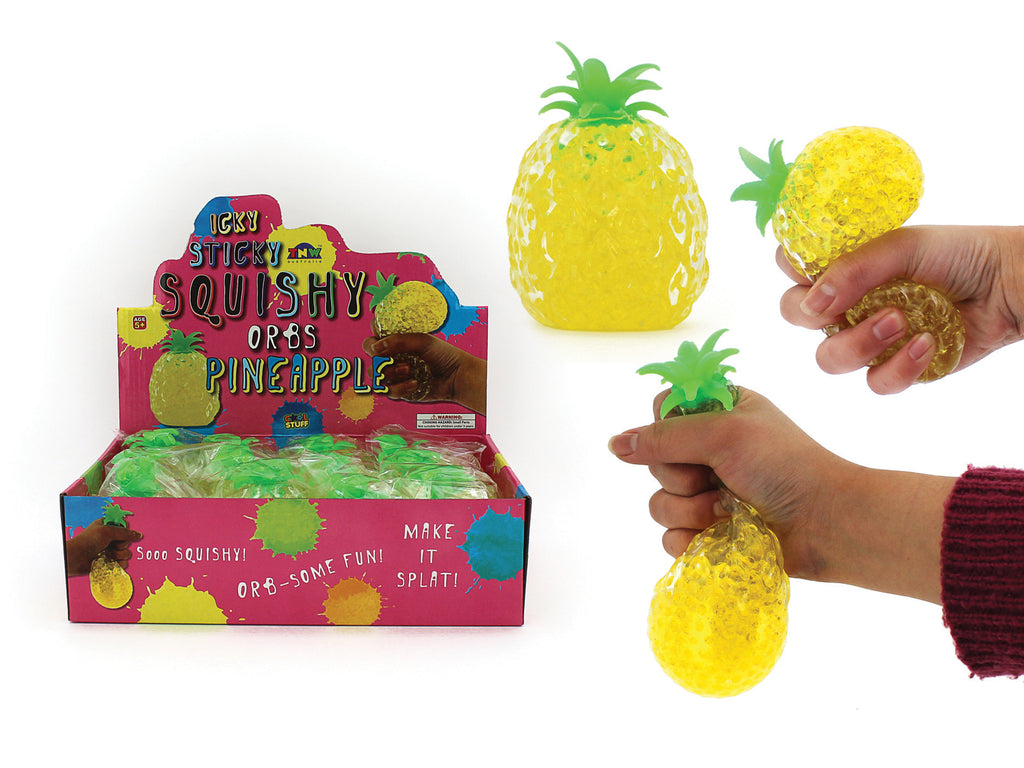 pineapple stress ball