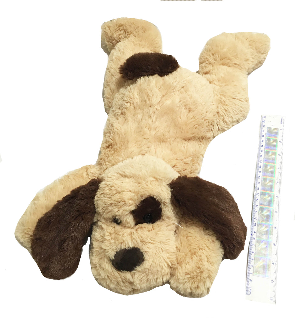 weighted stuffed dog