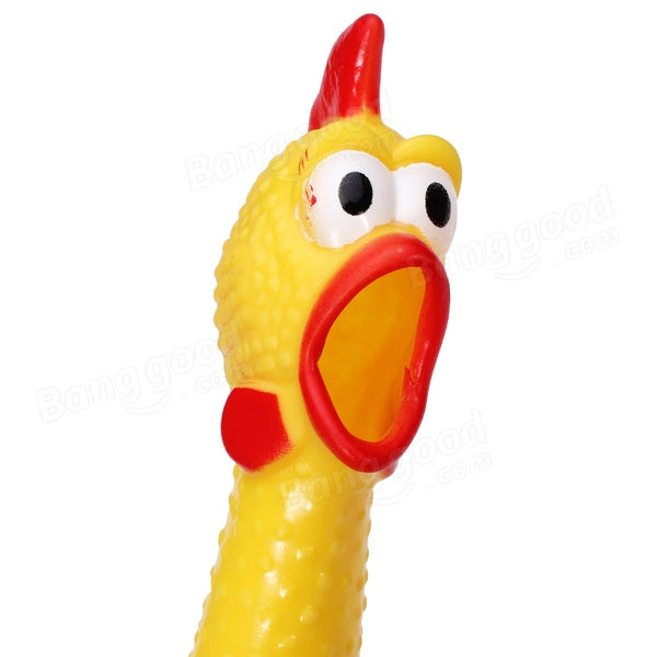 chicken dog toy