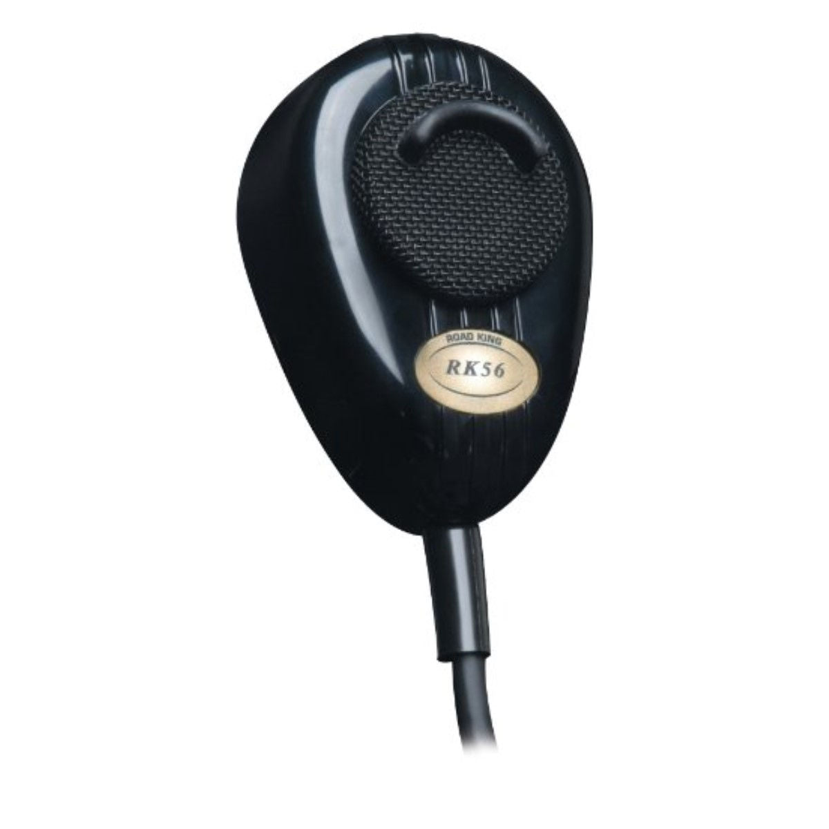 CB Radio Microphone - RoadKing Black 4-Pin Dynamic Microphone