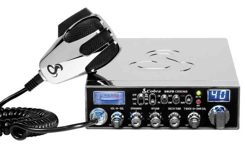 CB Radios | Cobra CB Radio - Cobra 29 LTD Chrome Professional CB Radio with AM/FM CB Radio