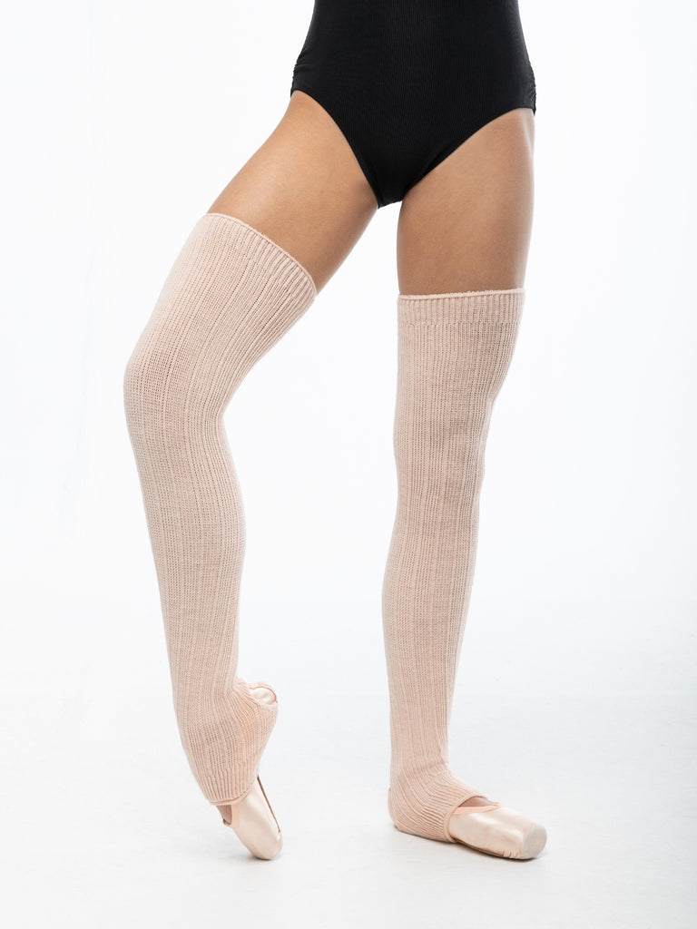 Acrylic Stirrup Legwarmers - Brighton Ballet School