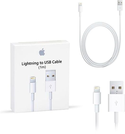 Cabo USB Lightning para iPhone 1M Branco ARG-CB-0037 - Argom - Info Store -  Prod