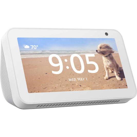 Echo Show 5 (3rd Generation)  5.5 Inch Smart display with Alexa  Glacier White B09B2QTGFY - Best Buy