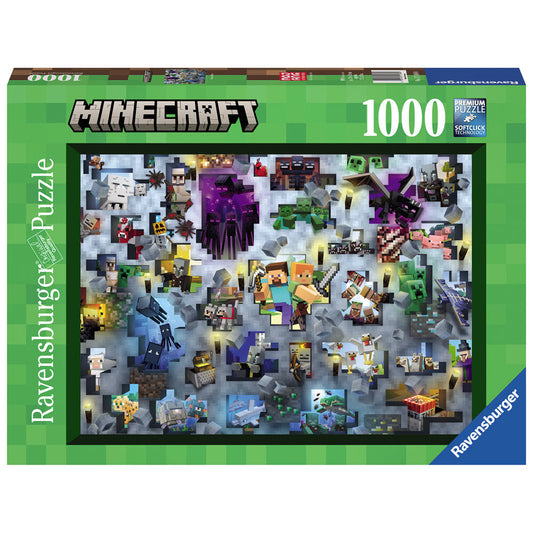 Puzzle 3D Puzzle Organizer Minecraft Storage Box - 216 pieces