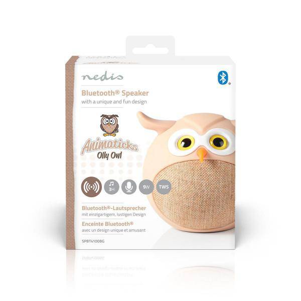 Bluetooth Speaker Nedis Animaticks Olly Owl - Albagame