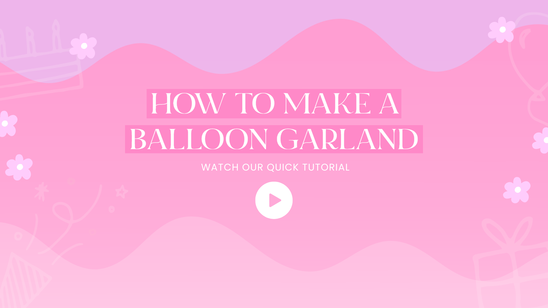 How to Make a Balloon Garland