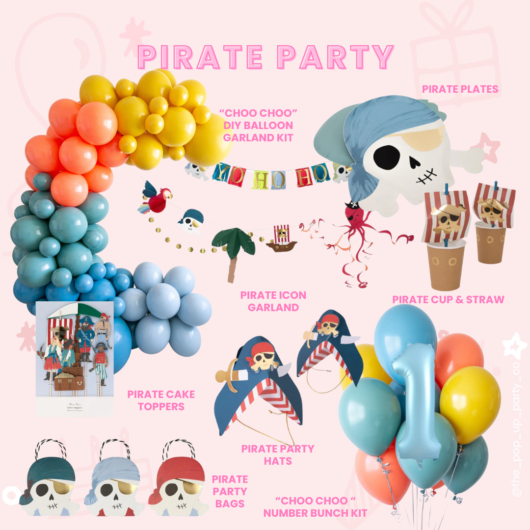 Pirate party moodboard