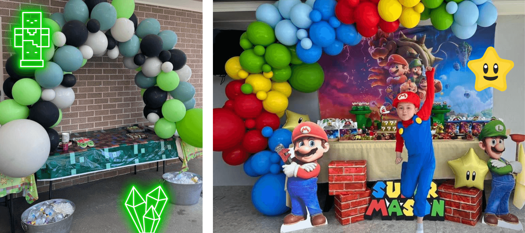 Video Game Inspired Birthday Party Themes