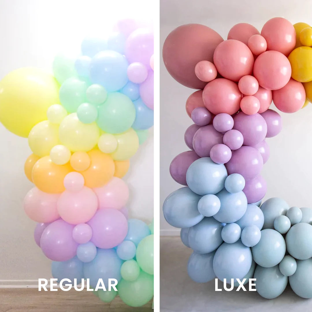 Difference in balloon types - regular and double-layered balloons