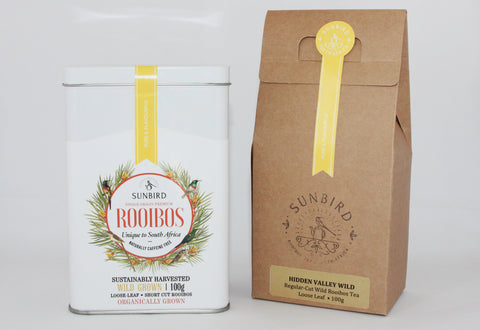 Wild Grown Single Origin Rooibos tea and refill