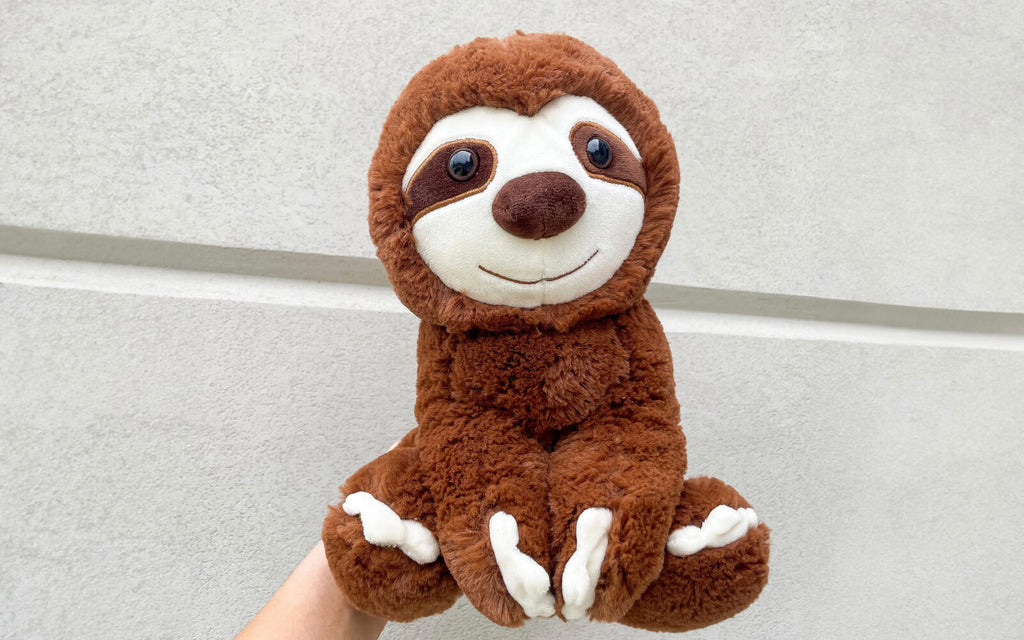 Sam the Sloth stuffed animal
