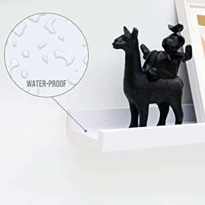 floating shelves white for wall book bathroom bedroom  nursery hanging kids ledge mini corner ikea