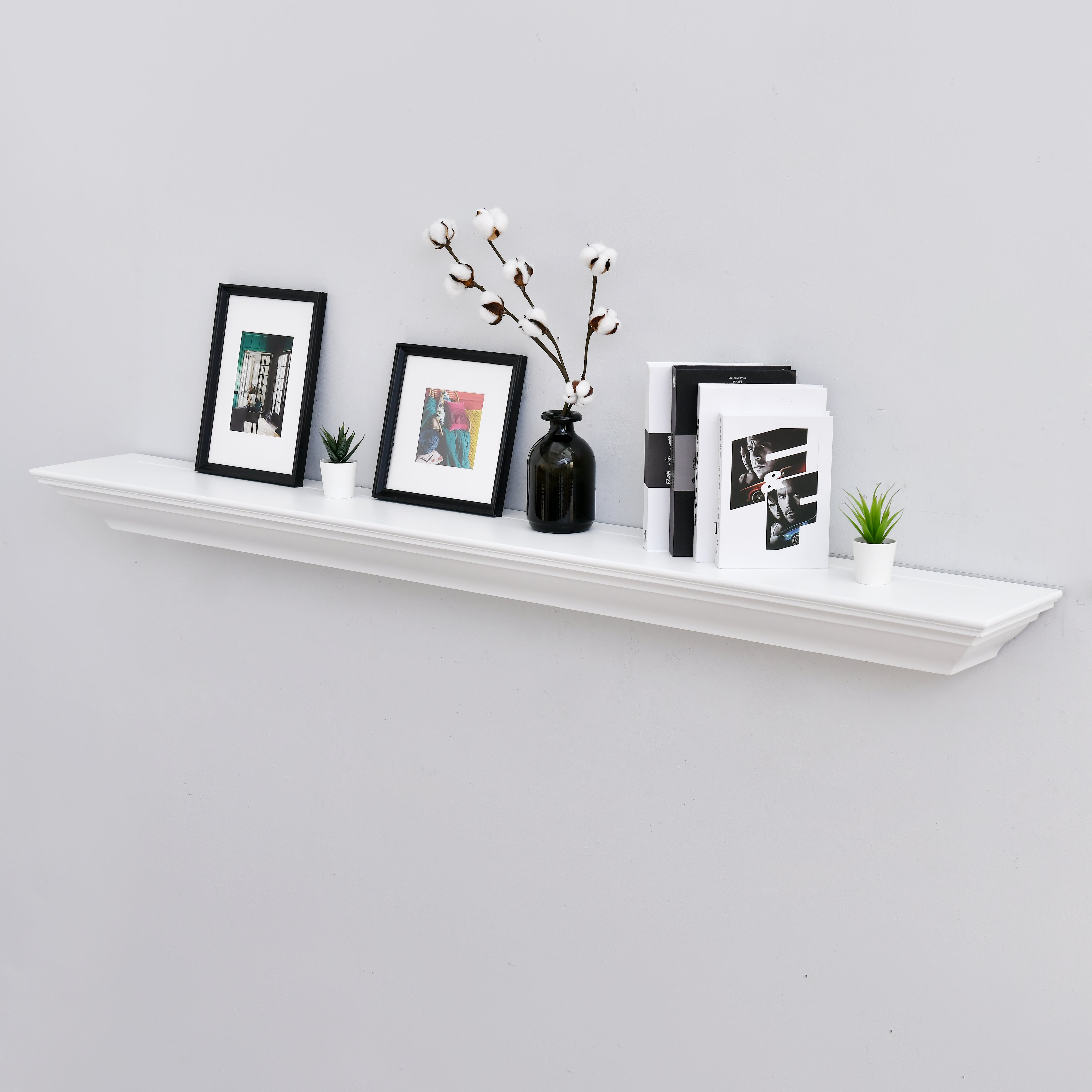 72 inch picture ledge white